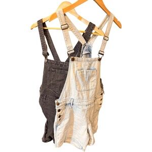 🖤💙 Overall Shorts Bundle | Forever 21 + Old Navy | Size Medium